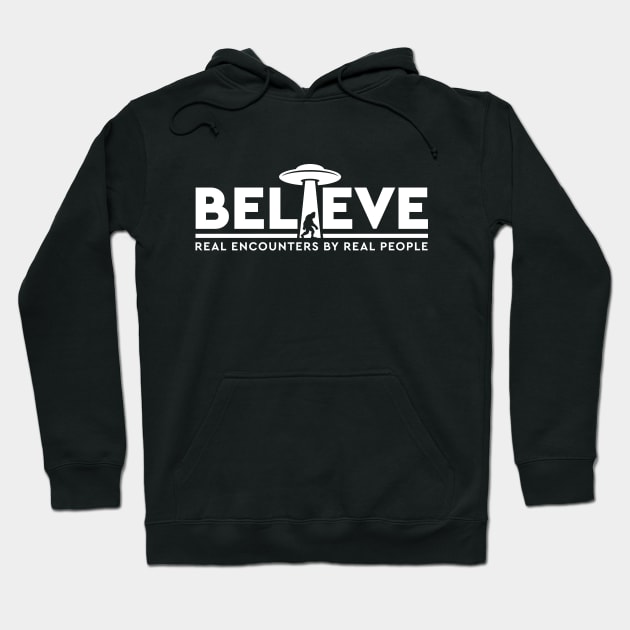 Believe Logo Hoodie by Believe Podcast